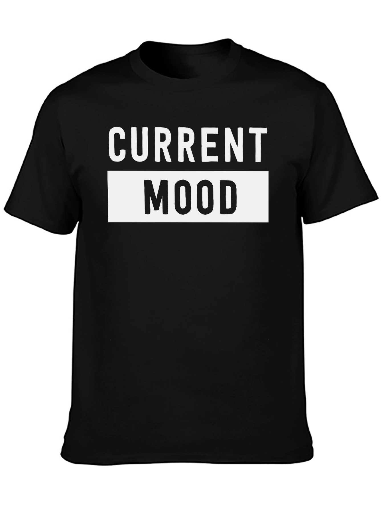 Camiseta Negra Current Mood para Hombre