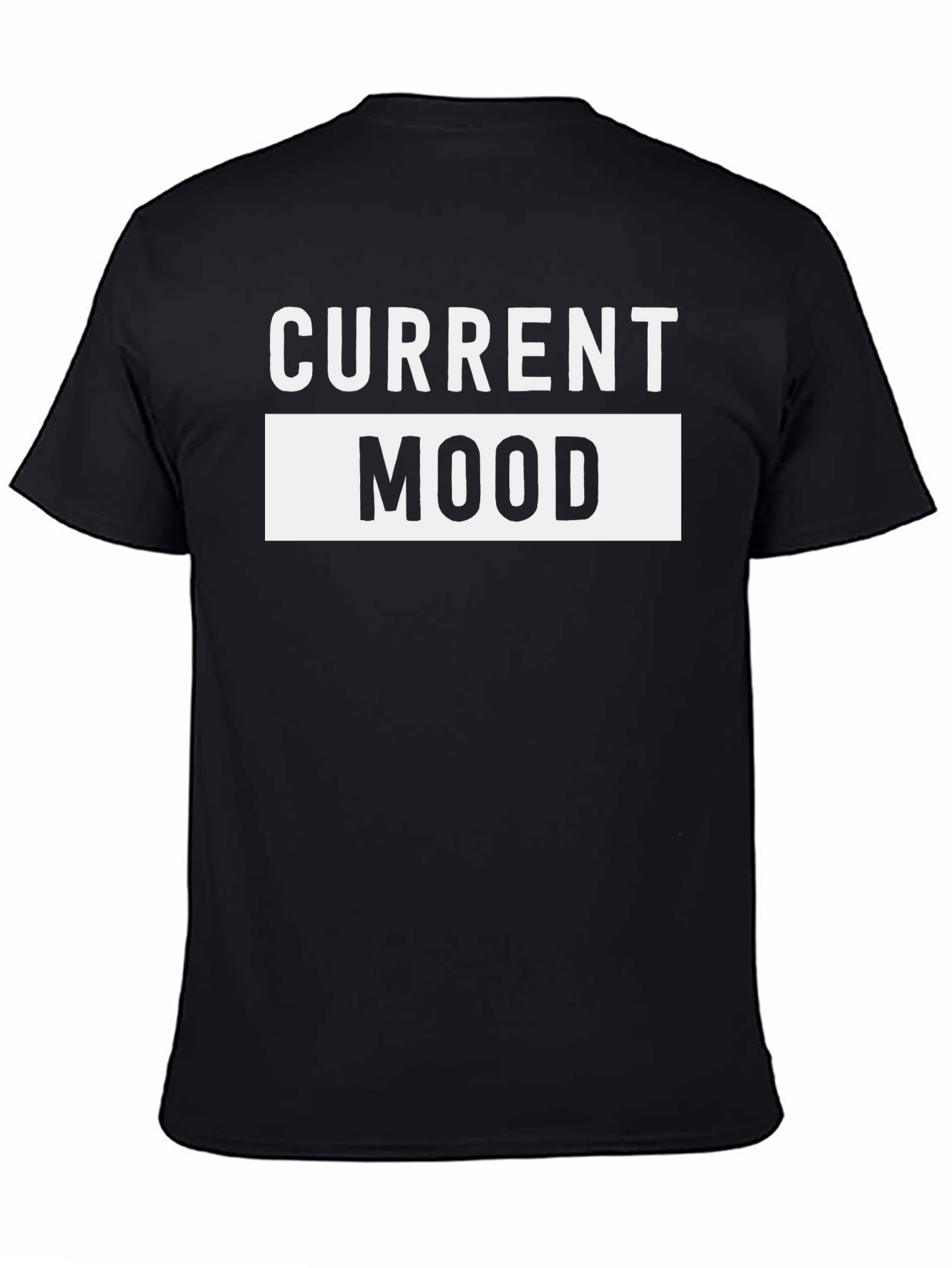 Camiseta Negra Current Mood para Hombre