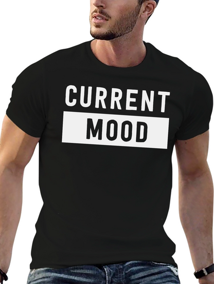 Camiseta Negra Current Mood para Hombre