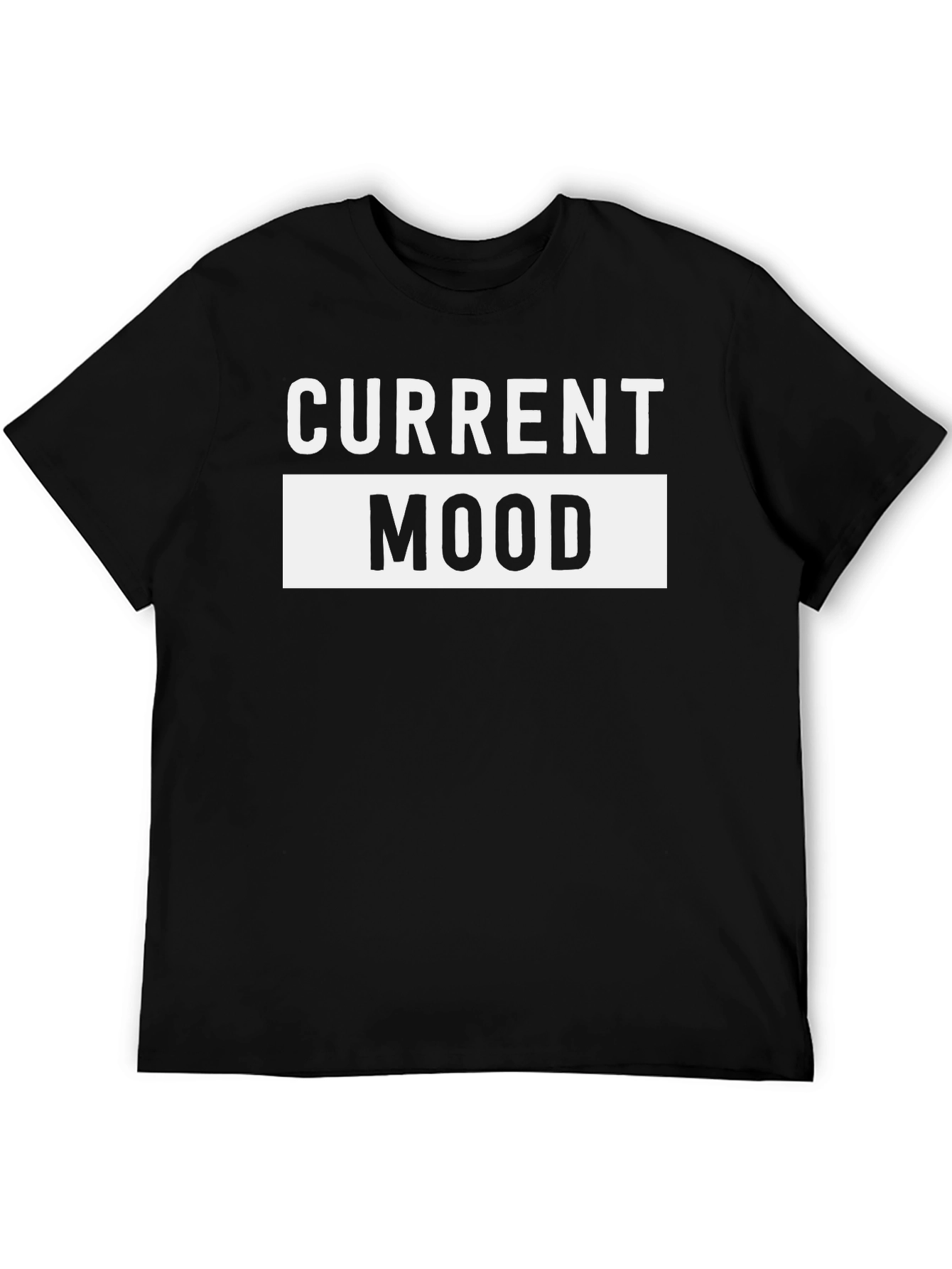 Camiseta Negra Current Mood para Hombre