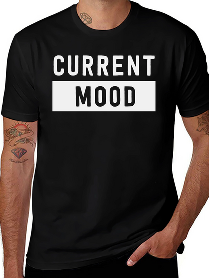 Camiseta Negra Current Mood para Hombre