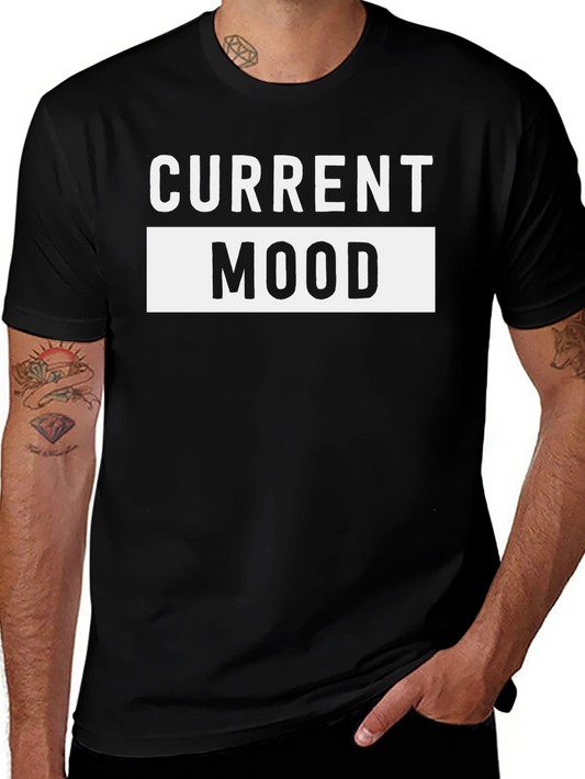 Camiseta Negra Current Mood para Hombre