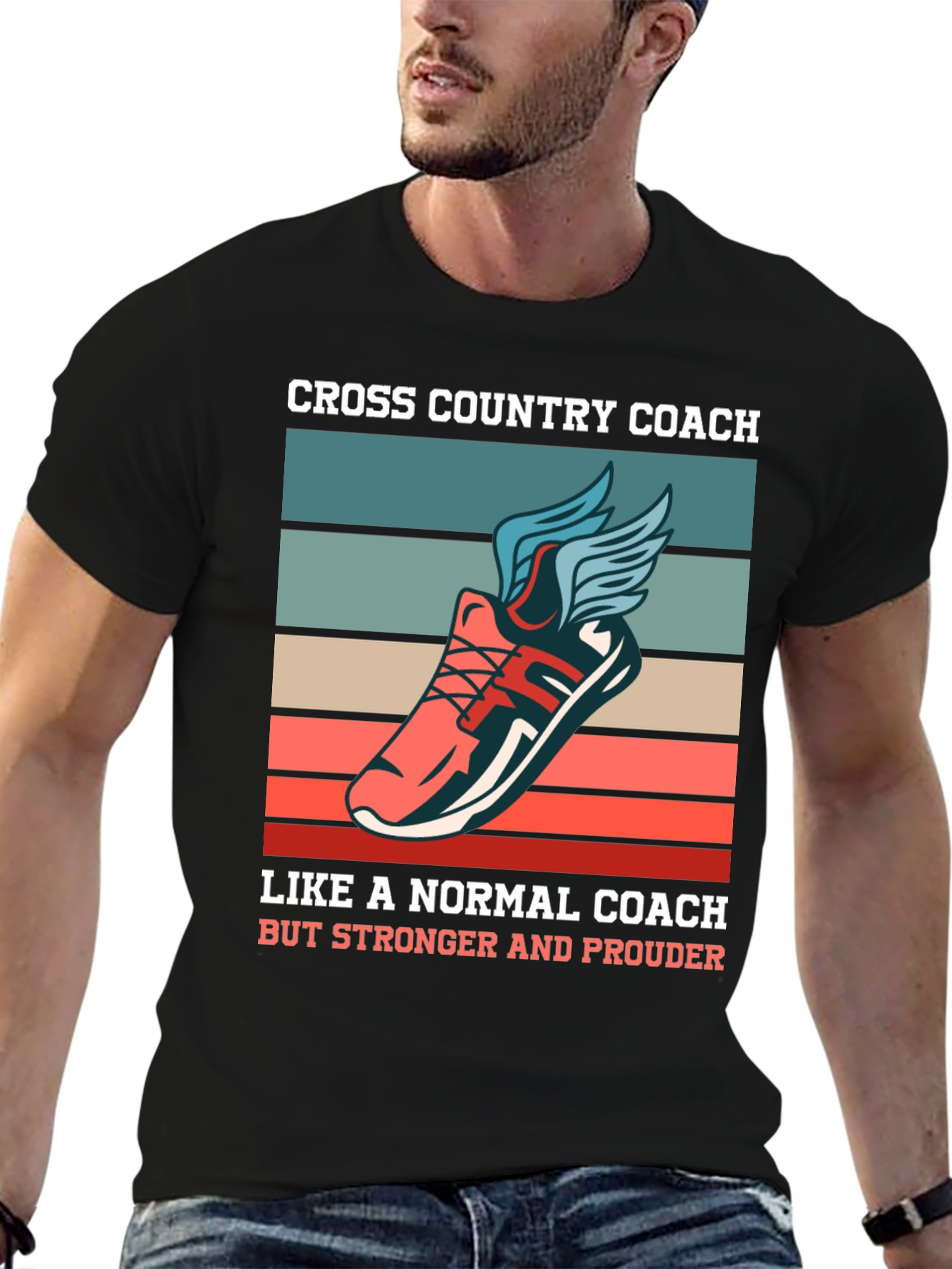 Camiseta Entrenador Cross Country Orgullo