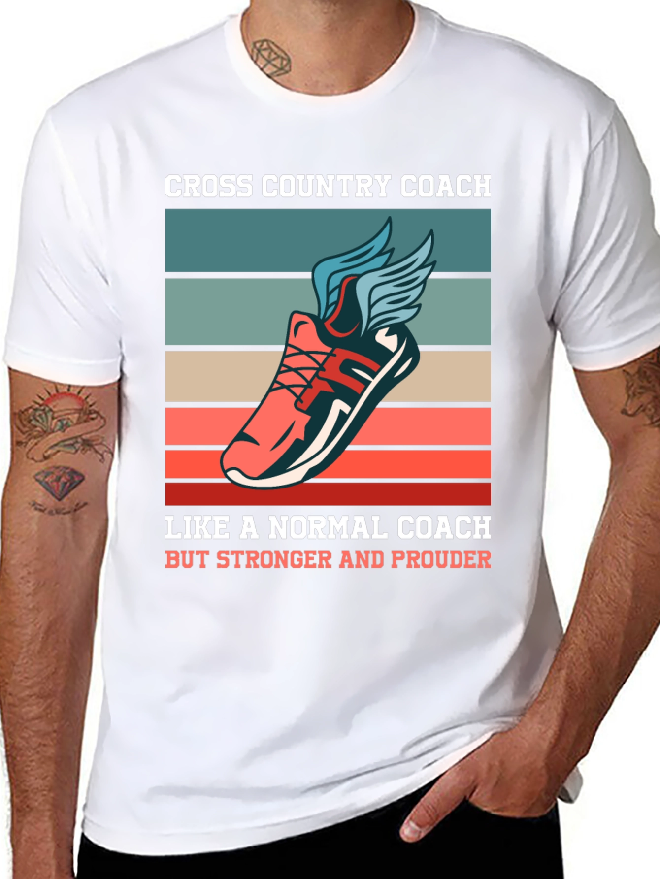 Camiseta Entrenador Cross Country Orgullo