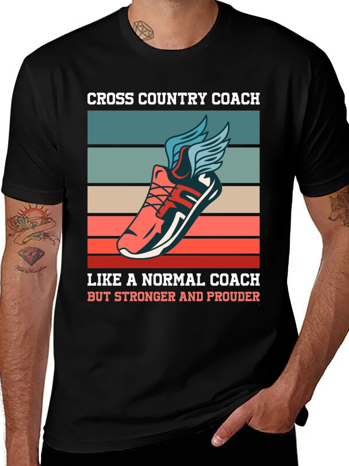 Camiseta Entrenador Cross Country Orgullo