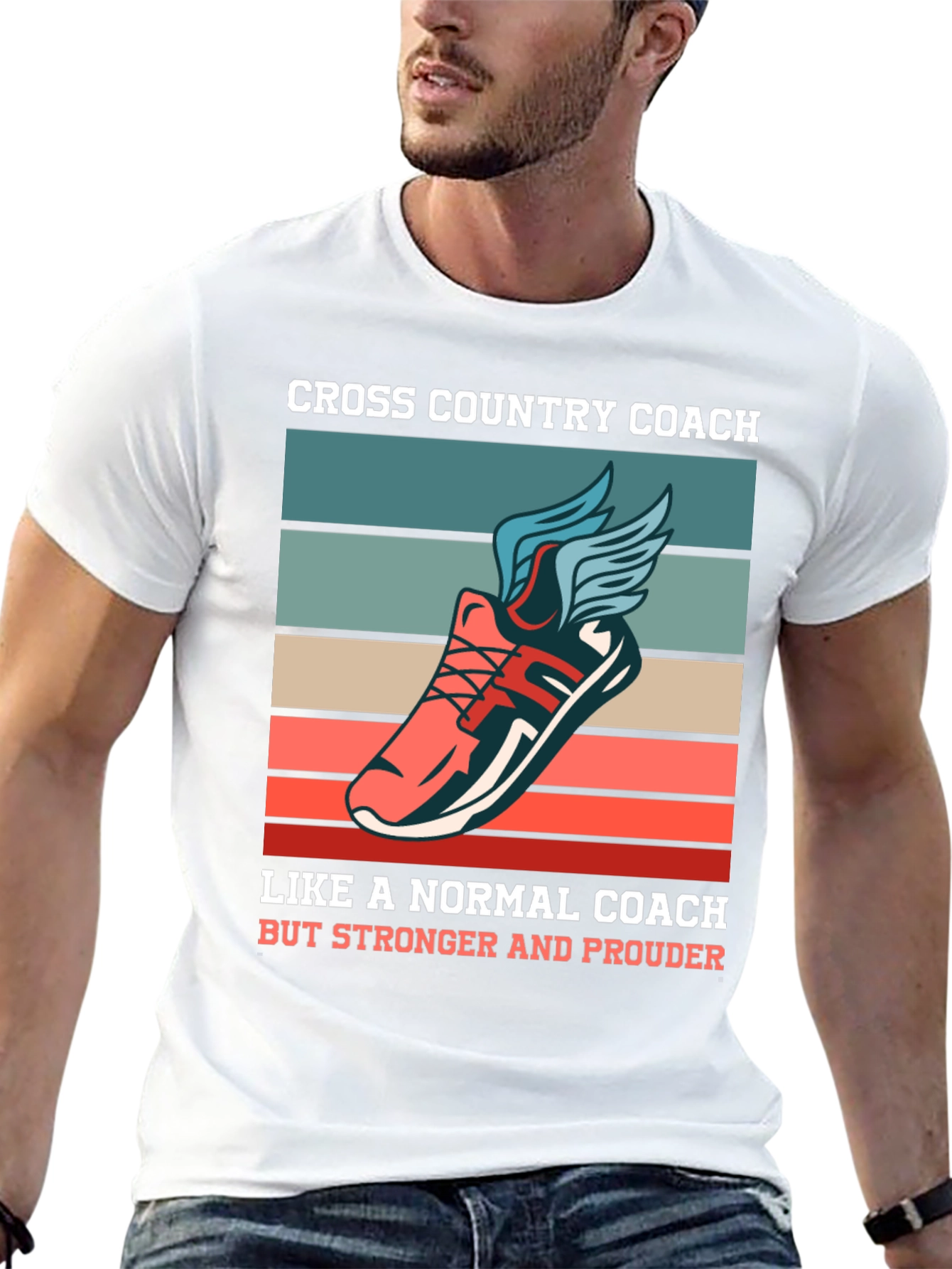 Camiseta Entrenador Cross Country Orgullo