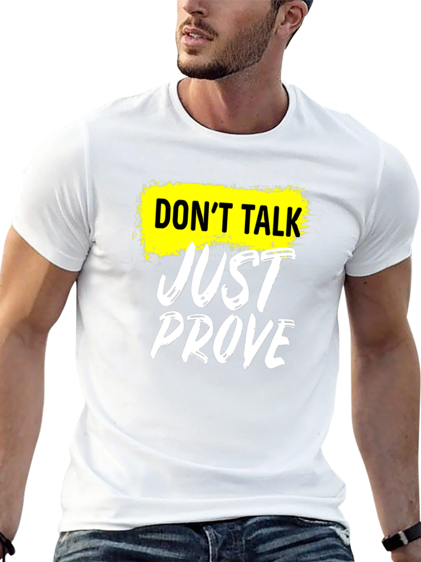 Camiseta Negra Dont Talk Just Prove
