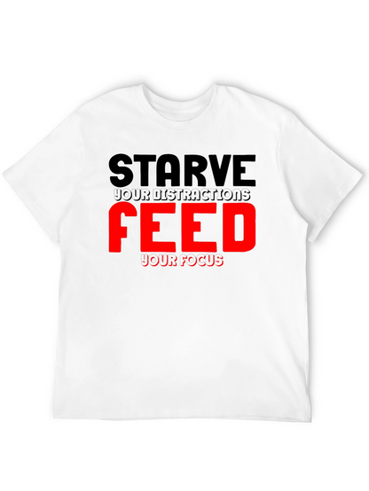 Camiseta Negra Motivacional: Enfoca tu Energía