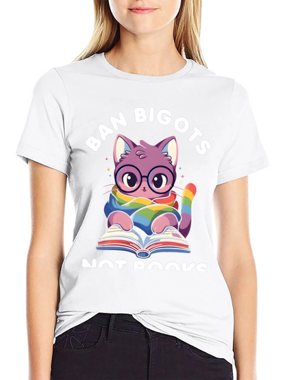 Camiseta Ban Bigots Not Books