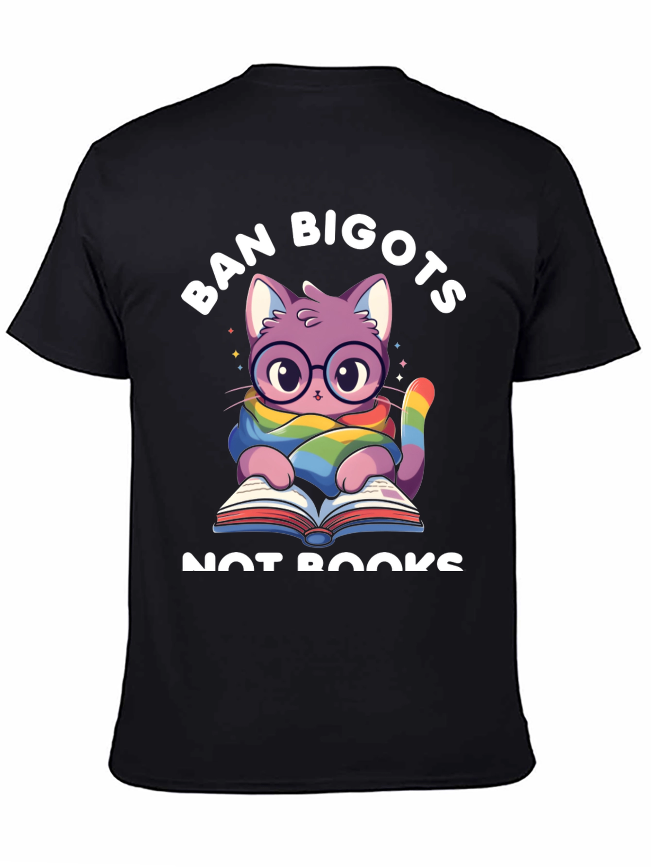 Camiseta Ban Bigots Not Books