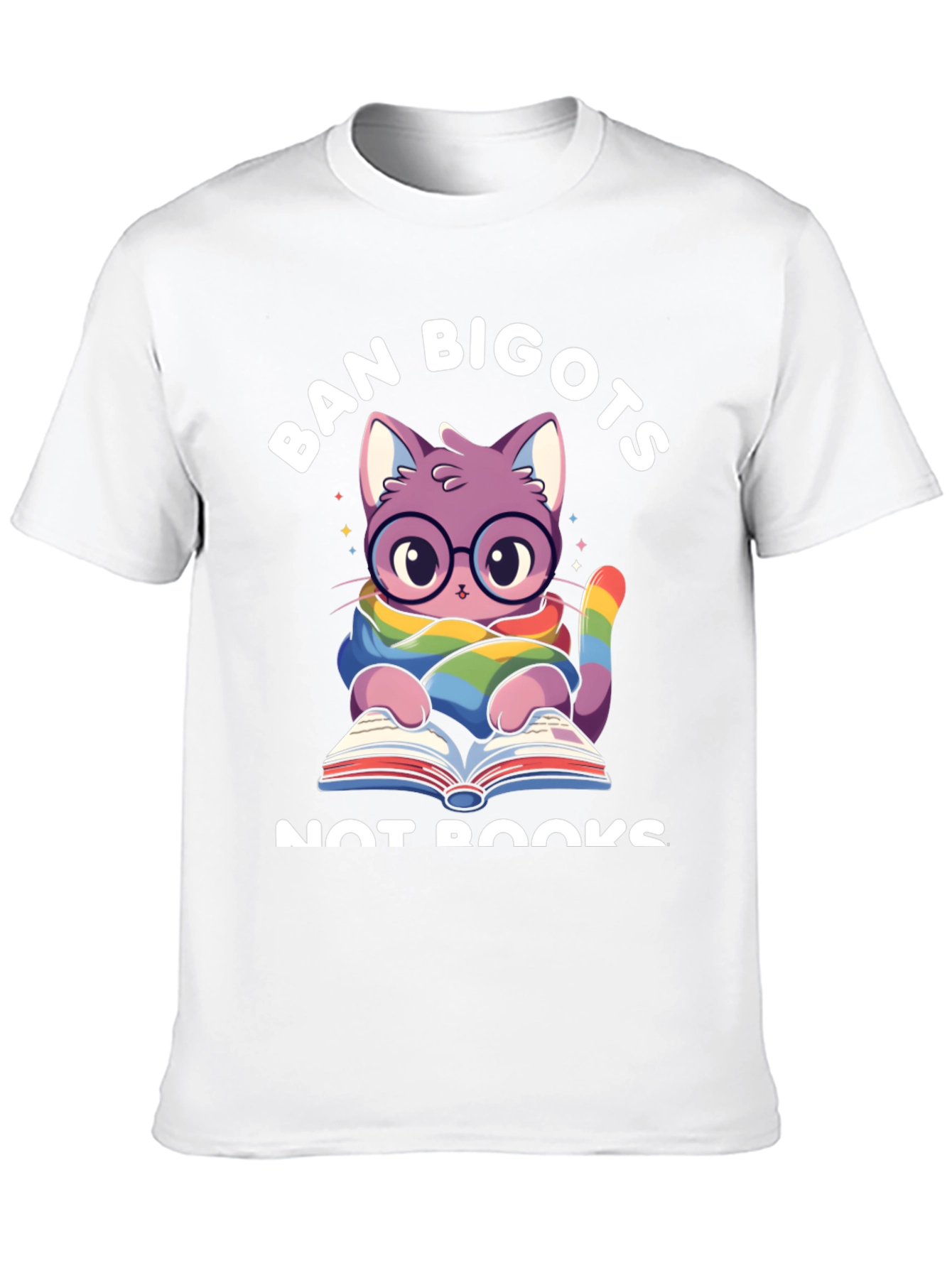Camiseta Ban Bigots Not Books