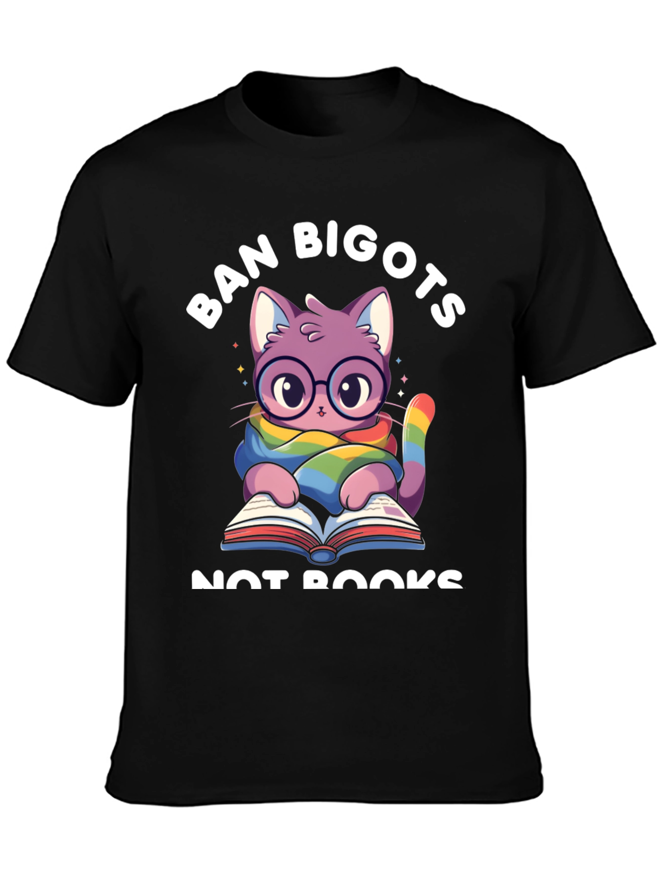 Camiseta Ban Bigots Not Books
