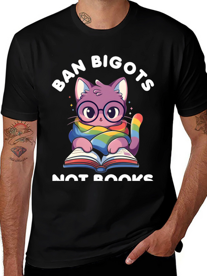 Camiseta Ban Bigots Not Books