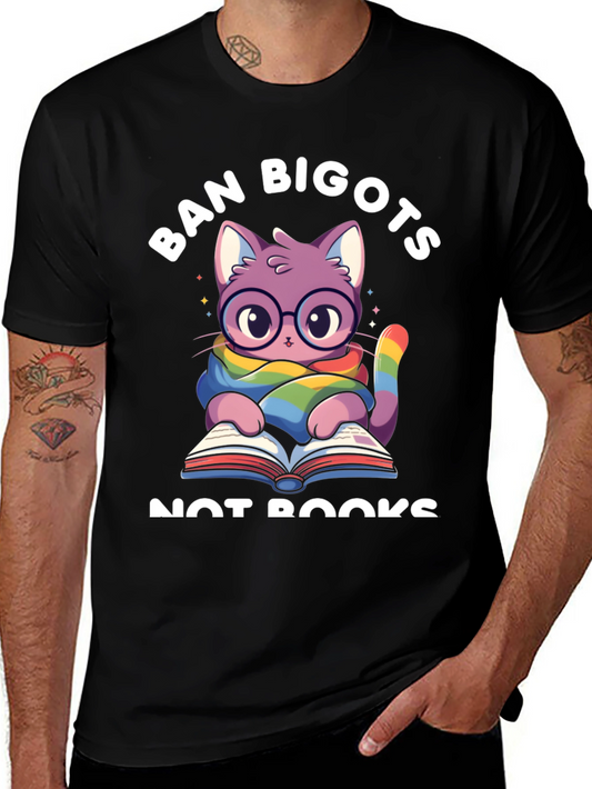 Camiseta Ban Bigots Not Books