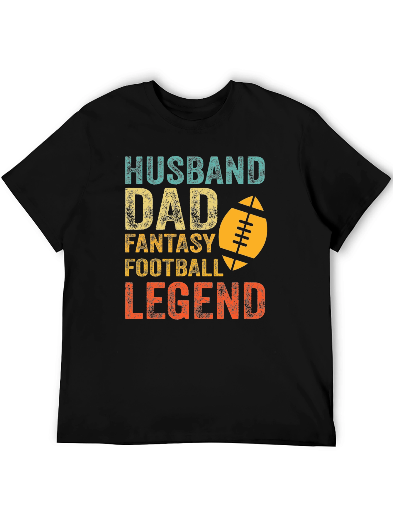 Camiseta Hombre: Marido Padre Leyenda del Fútbol Fantasía