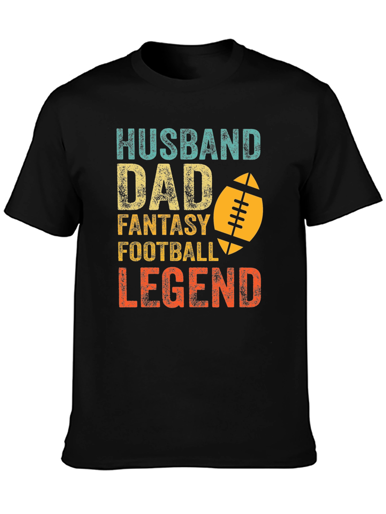 Camiseta Hombre: Marido Padre Leyenda del Fútbol Fantasía