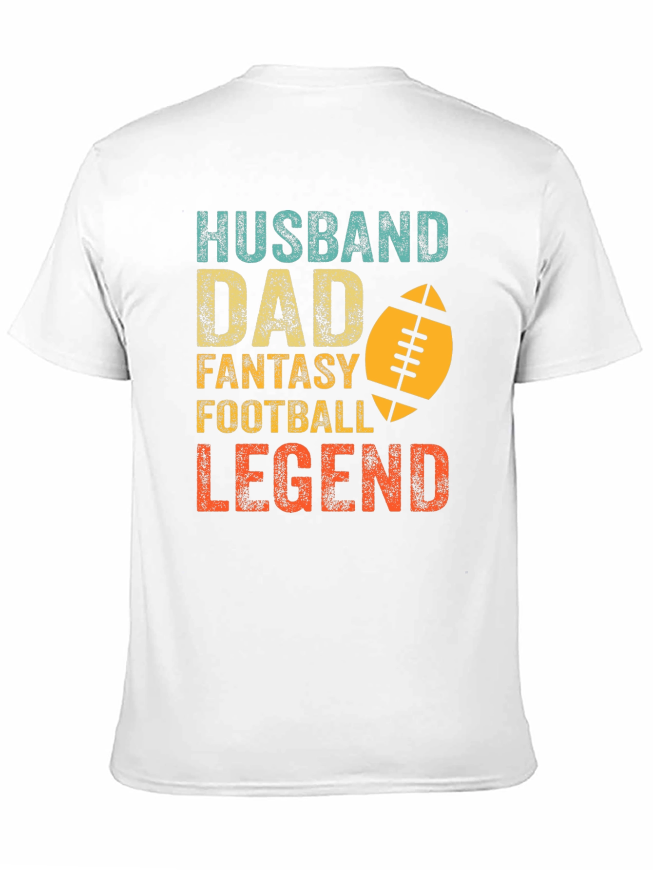 Camiseta Hombre: Marido Padre Leyenda del Fútbol Fantasía