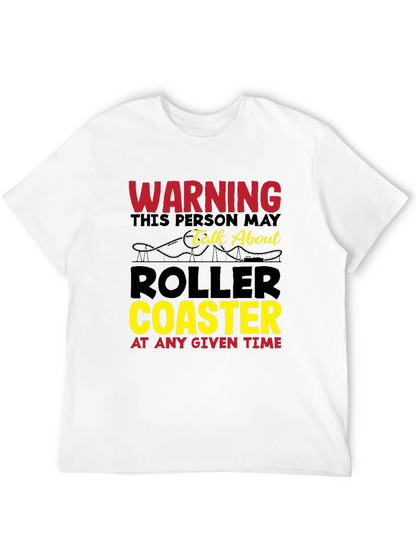 Camiseta de fanático de montañas rusas