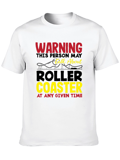 Camiseta de fanático de montañas rusas