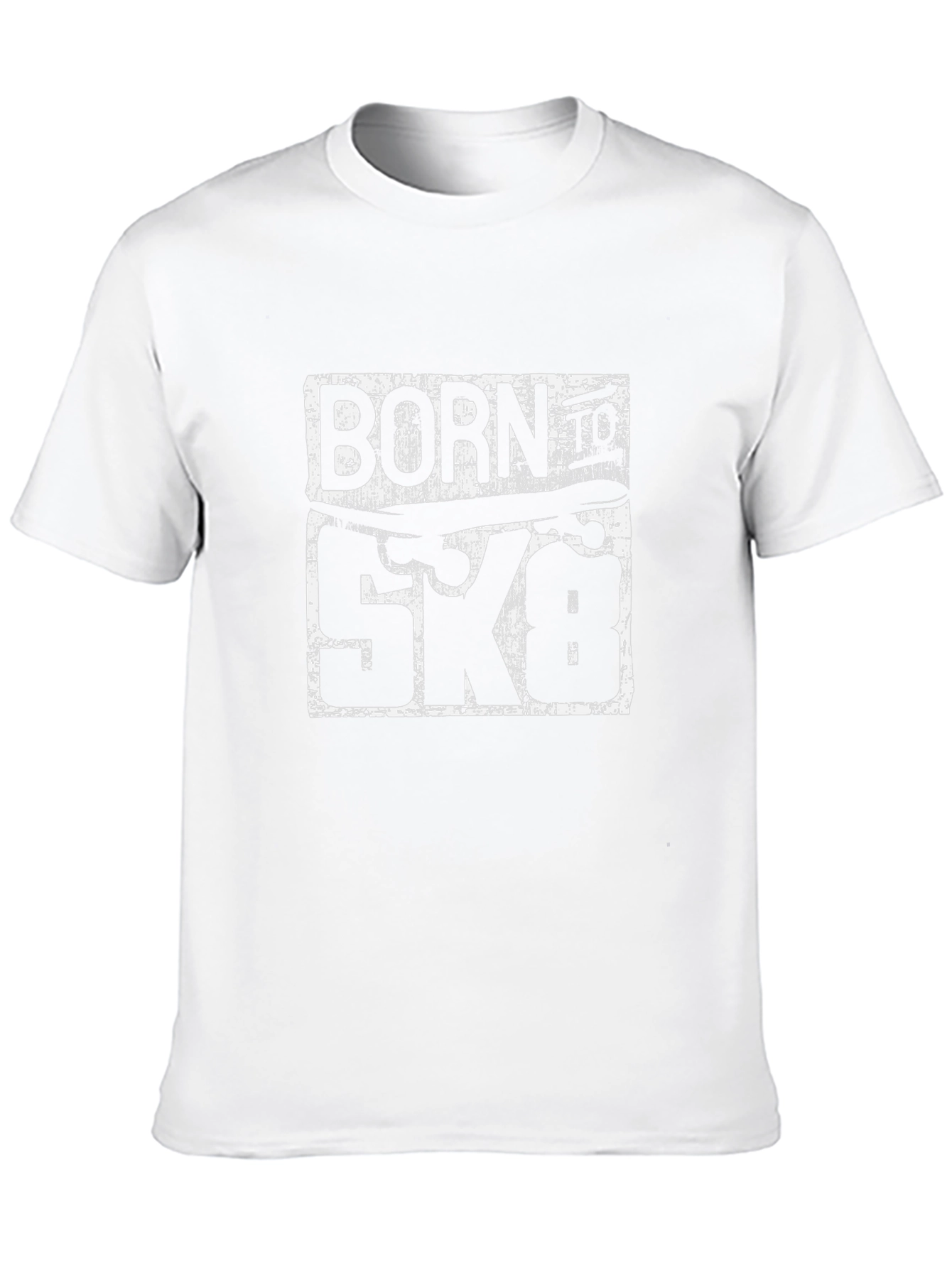 Camiseta Negra Born To Skate