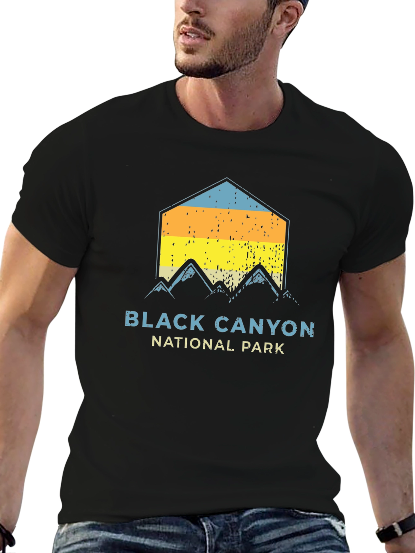Camiseta Negra Black Canyon National Park