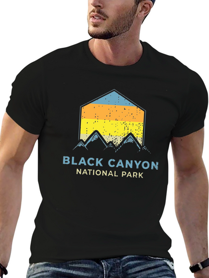 Camiseta Negra Black Canyon National Park