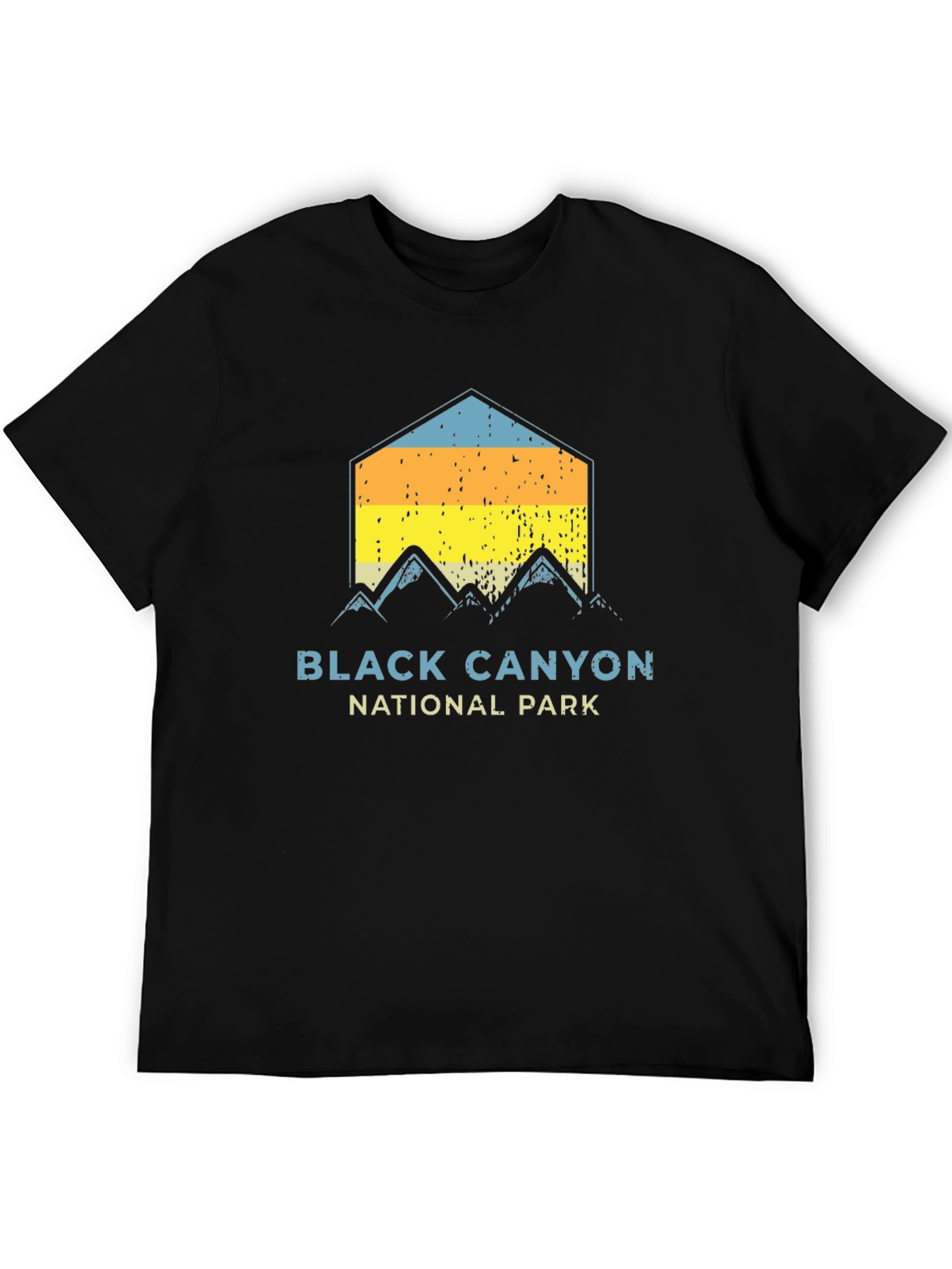 Camiseta Negra Black Canyon National Park
