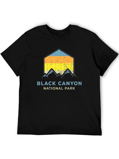 Camiseta Negra Black Canyon National Park