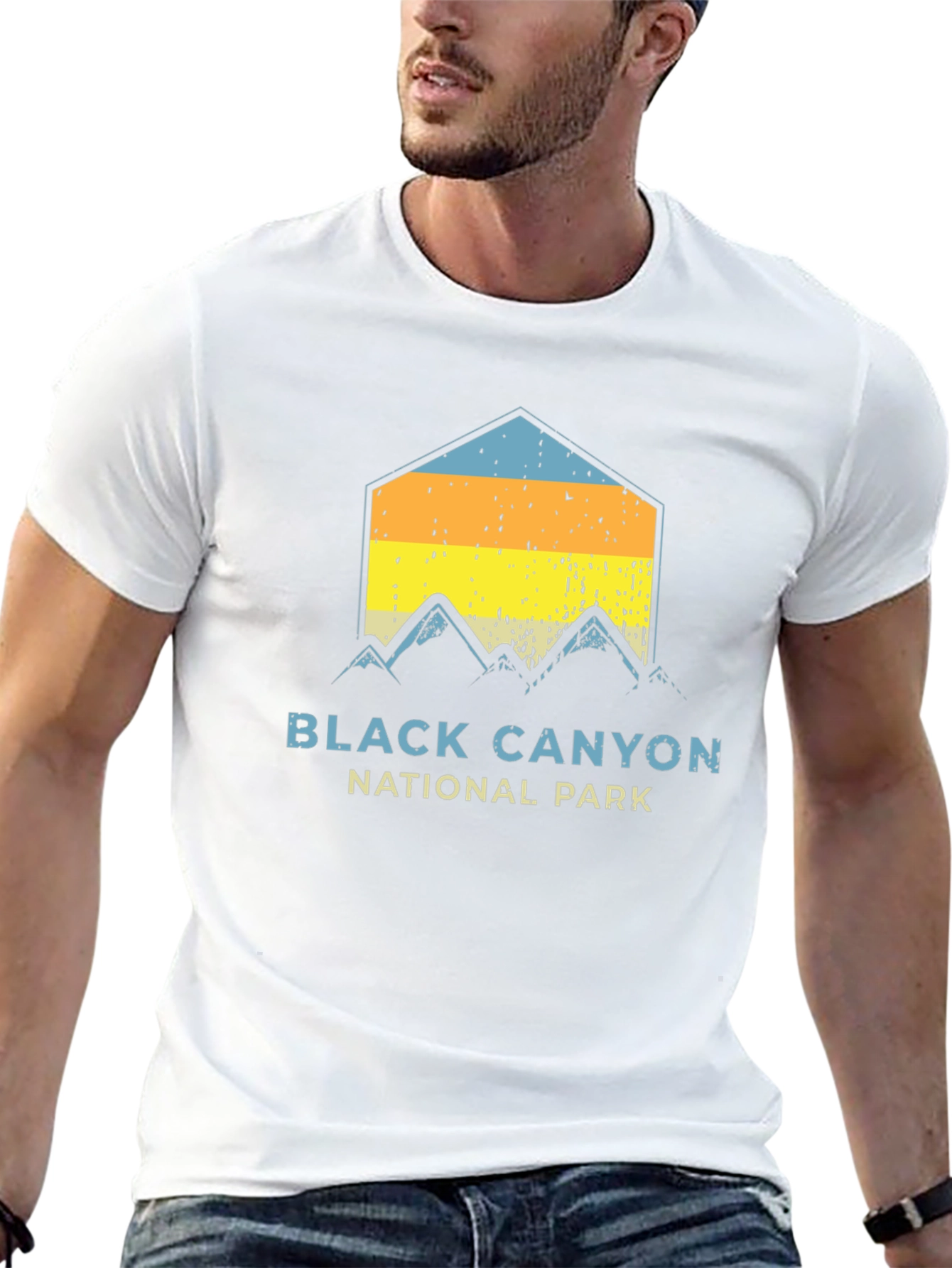 Camiseta Negra Black Canyon National Park