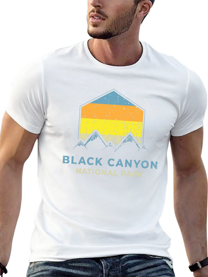 Camiseta Negra Black Canyon National Park