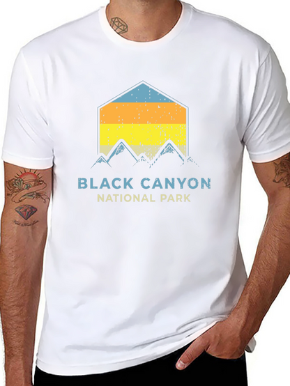 Camiseta Negra Black Canyon National Park