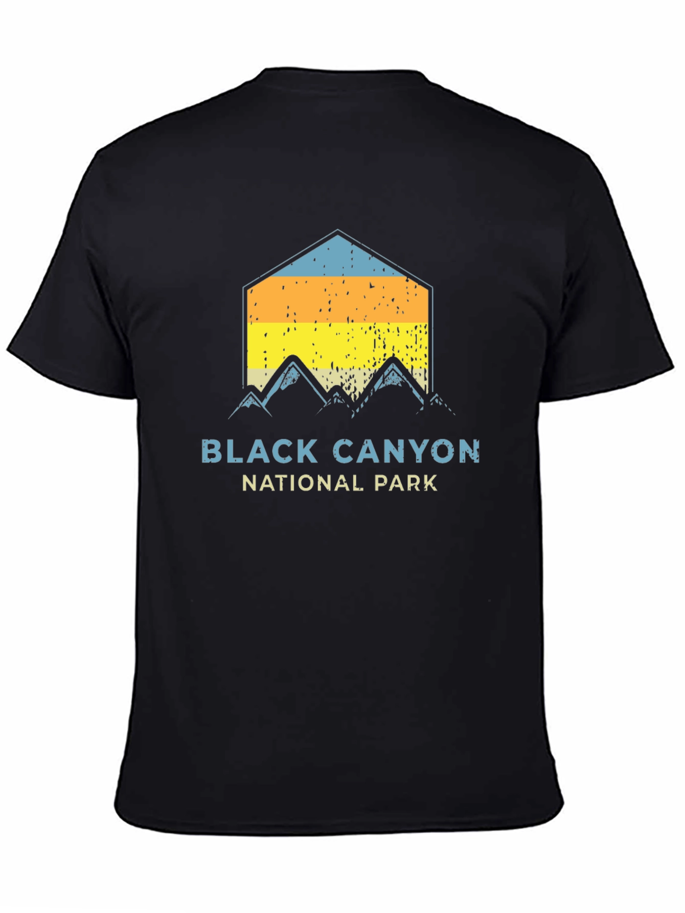 Camiseta Negra Black Canyon National Park