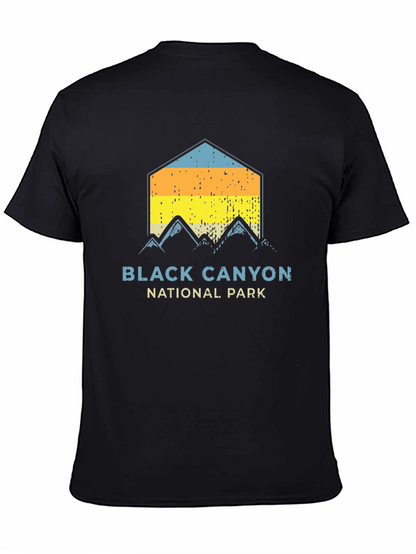 Camiseta Negra Black Canyon National Park