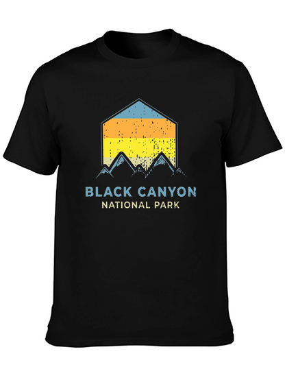 Camiseta Negra Black Canyon National Park