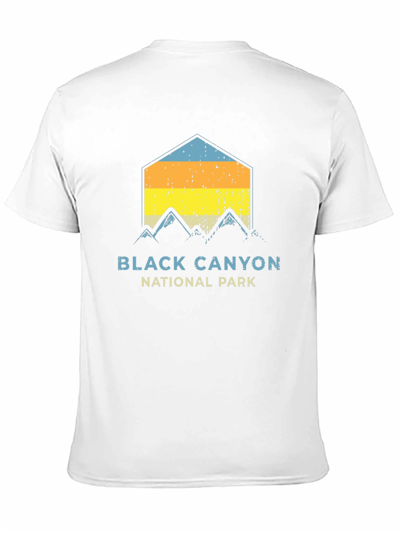 Camiseta Negra Black Canyon National Park