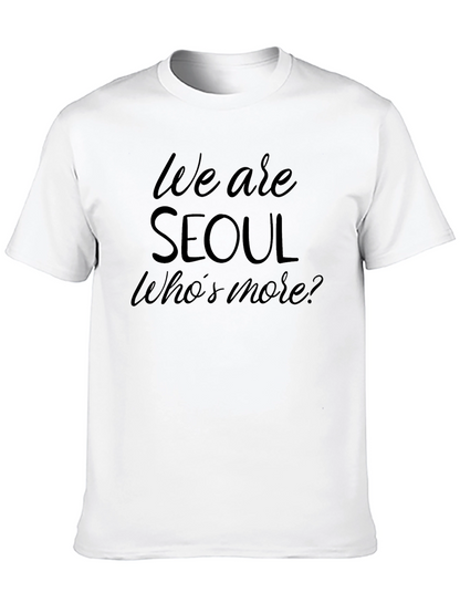 Camiseta Negra We are Seoul