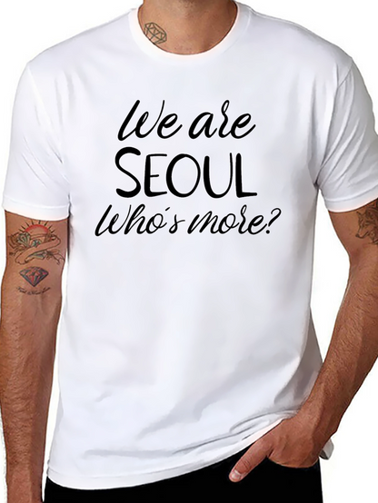 Camiseta Negra We are Seoul