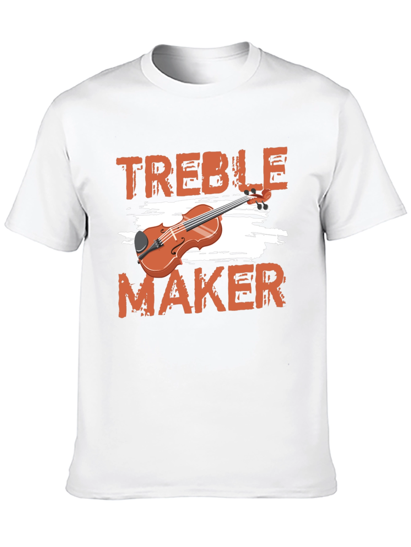 Camiseta Negra Treble Maker para Amantes de la Música