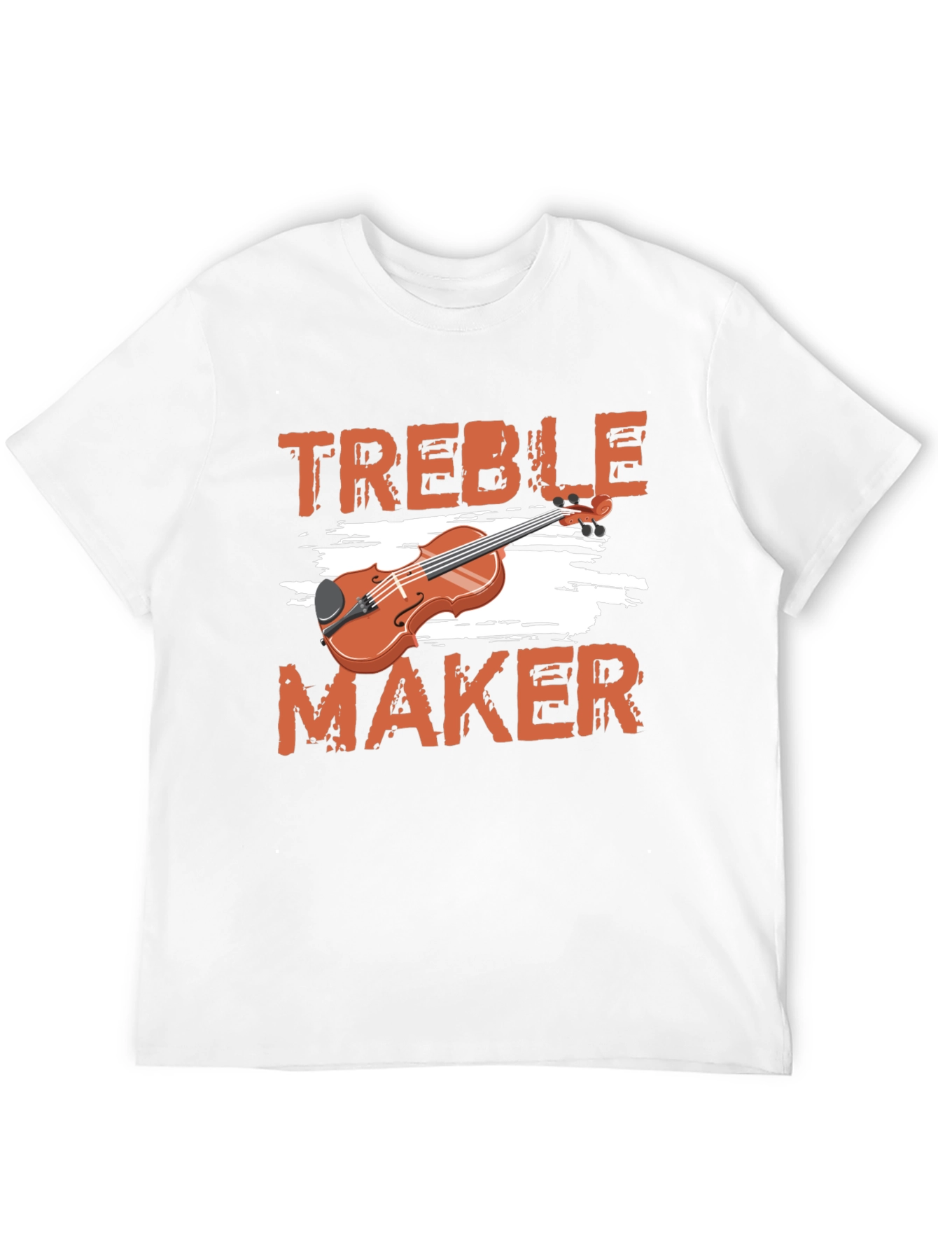 Camiseta Negra Treble Maker para Amantes de la Música