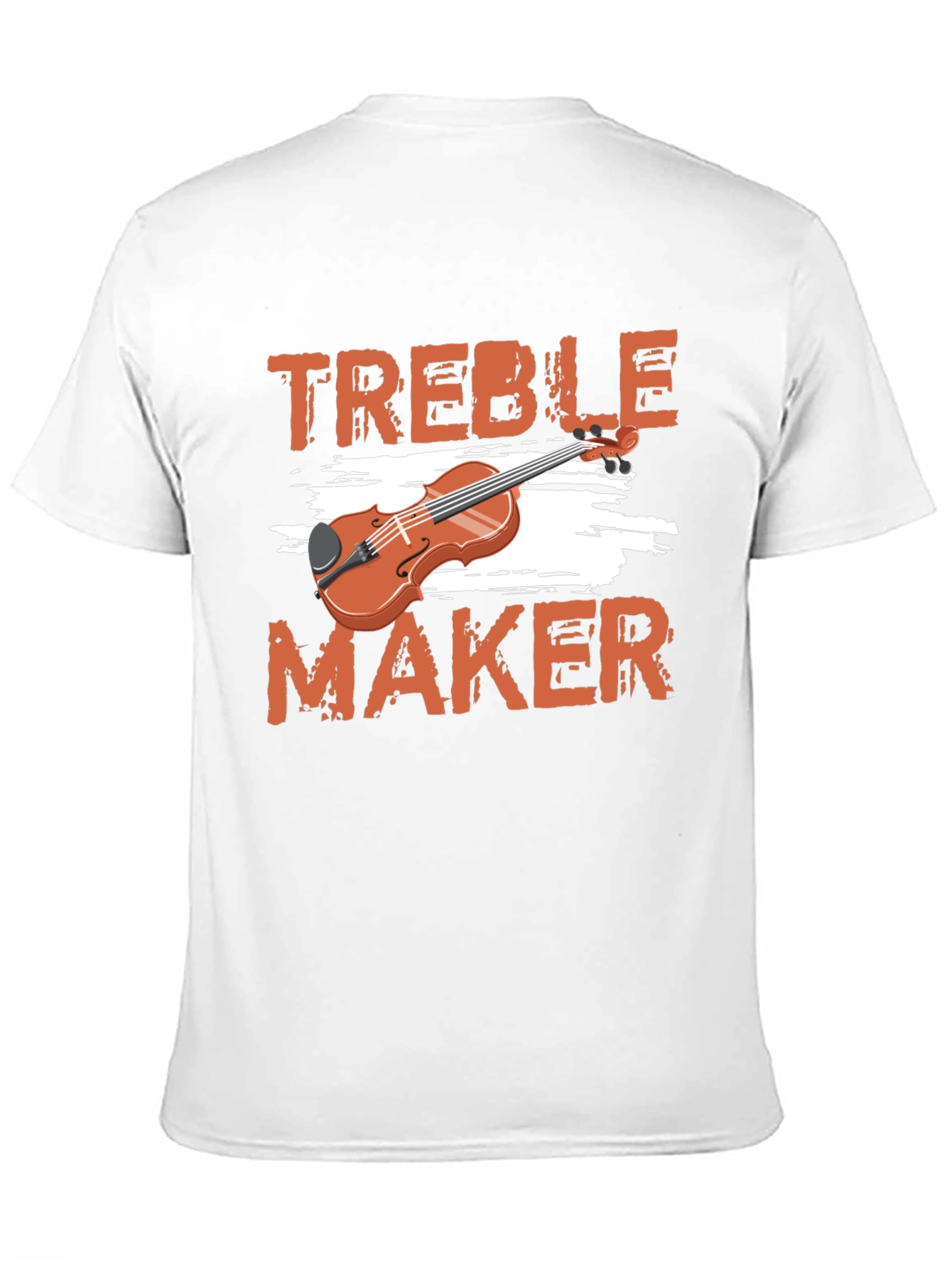 Camiseta Negra Treble Maker para Amantes de la Música