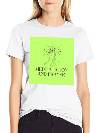 Camiseta Meditación y Oración Unisex
