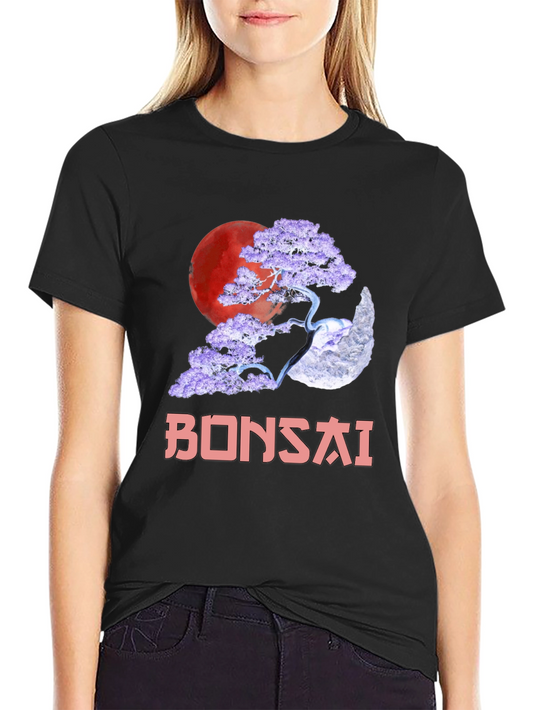 Camiseta Bonsái Estilo Japonés