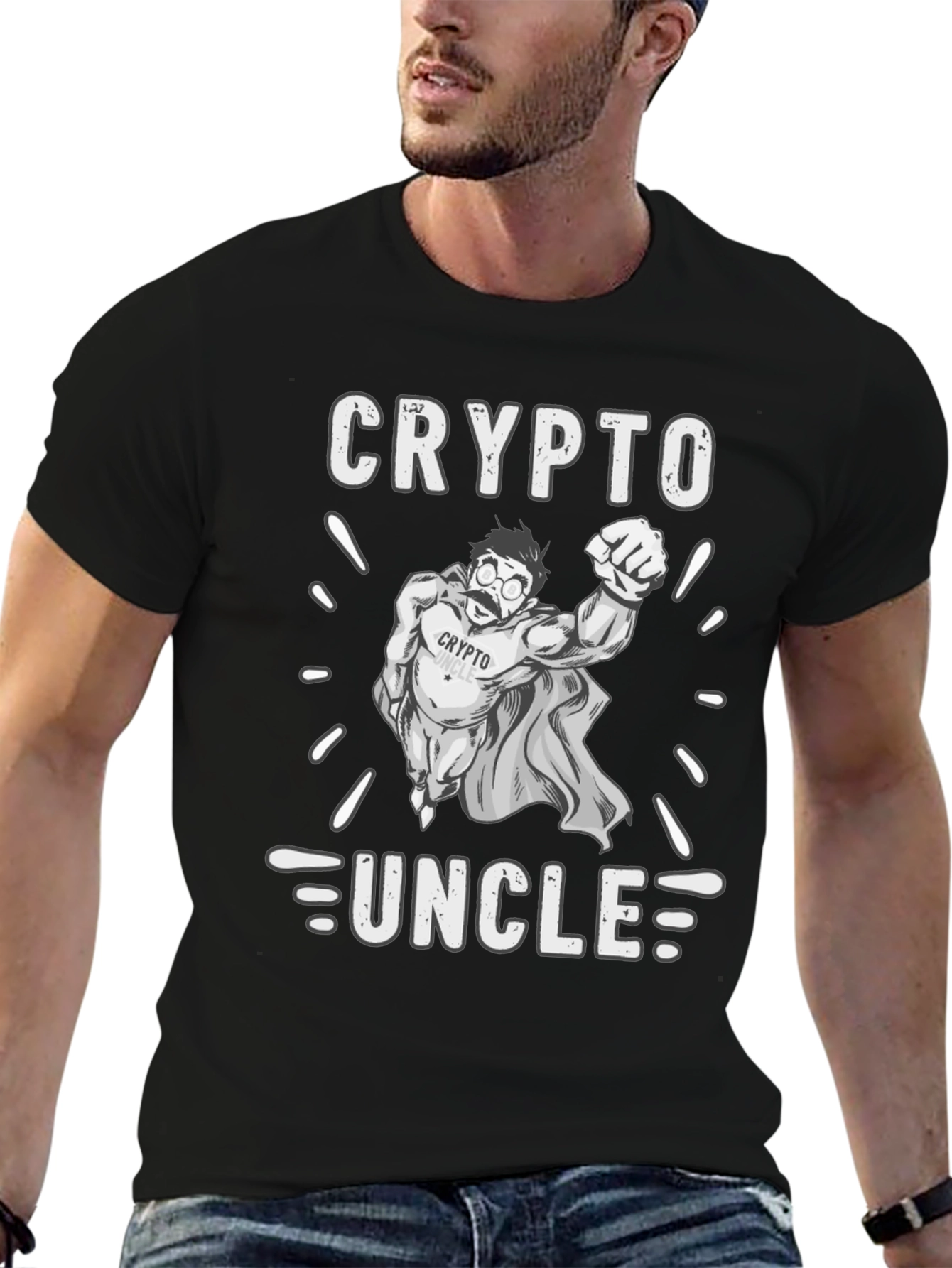 Camiseta Crypto Uncle - Diseño Único
