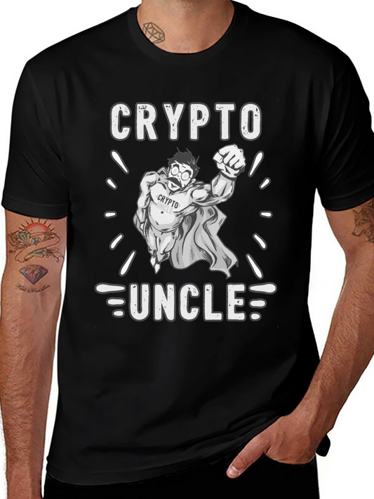 Camiseta Crypto Uncle - Diseño Único