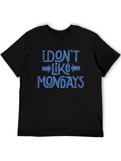 Camiseta Negra I Dont Like Mondays