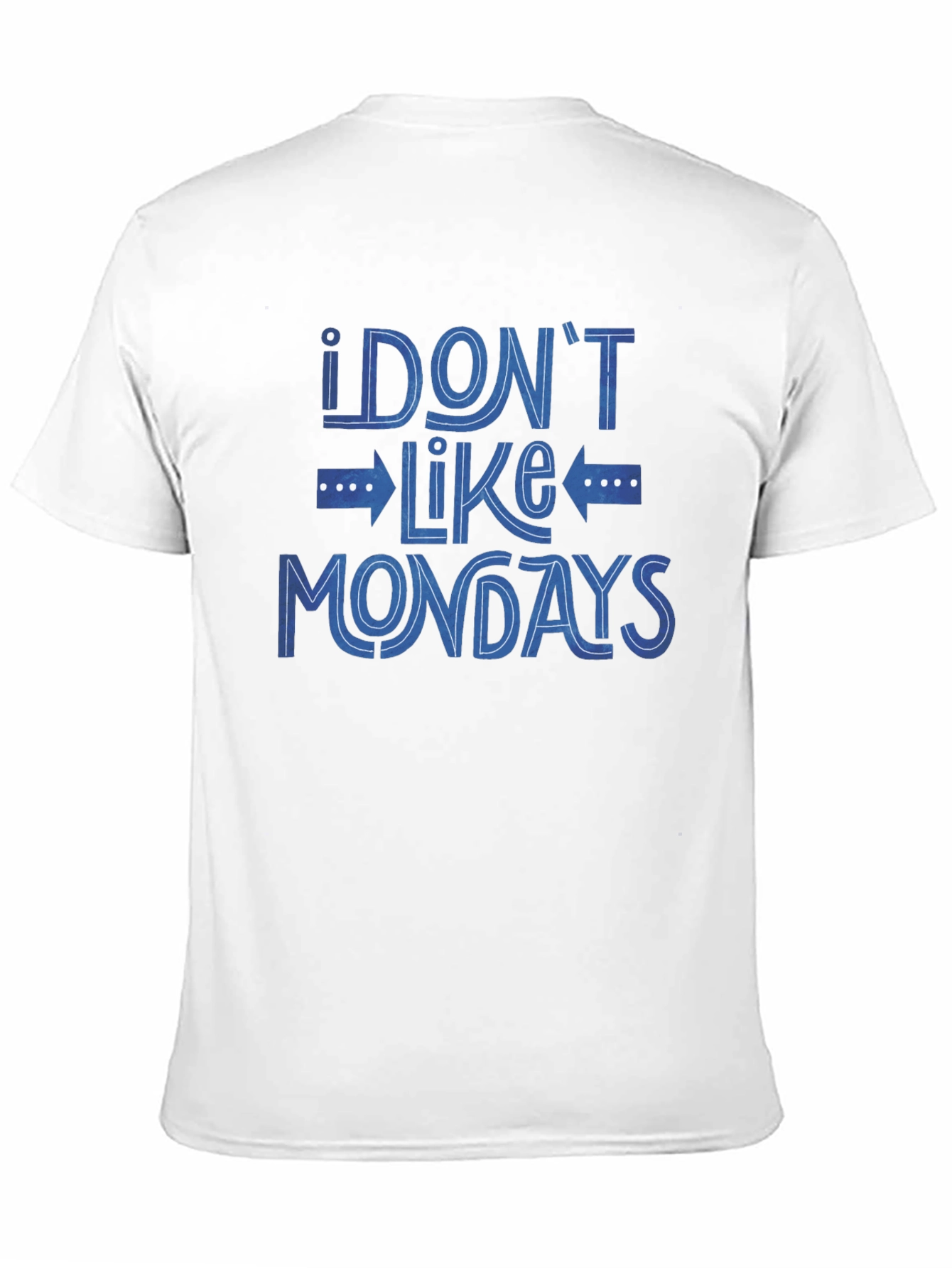 Camiseta Negra I Dont Like Mondays