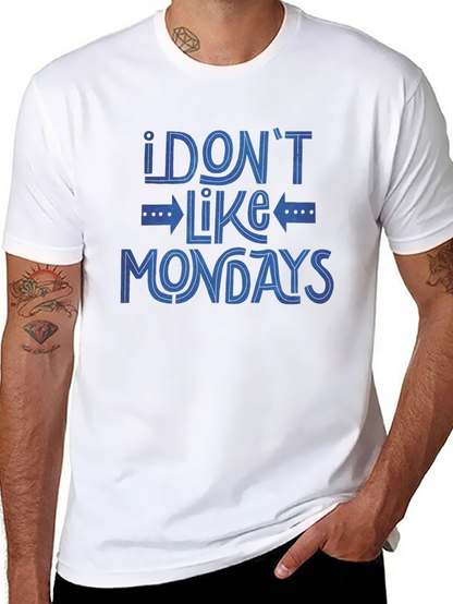 Camiseta Negra I Dont Like Mondays