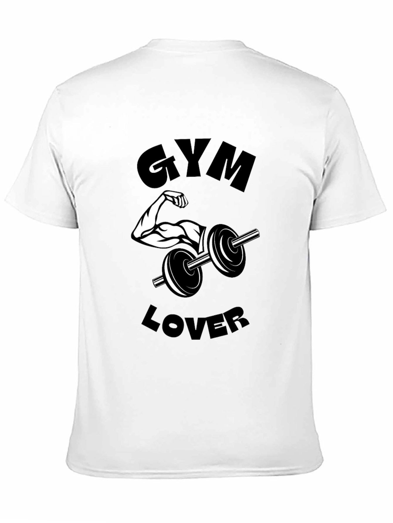 Camiseta Negra Gym Lover