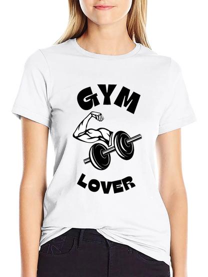 Camiseta Negra Gym Lover
