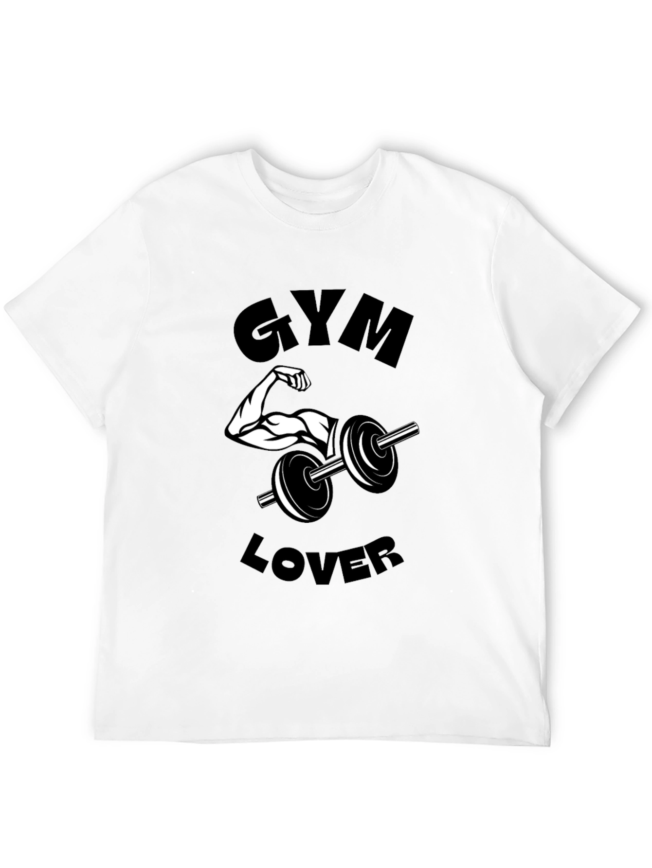 Camiseta Negra Gym Lover